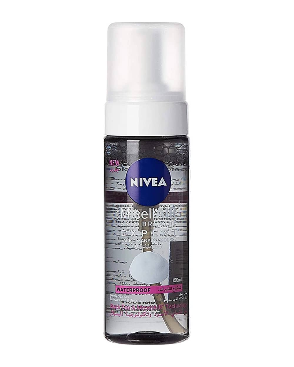فوم میسلار شستشوی صورت و آرایش ضد آب Expert نیوا 150ml
