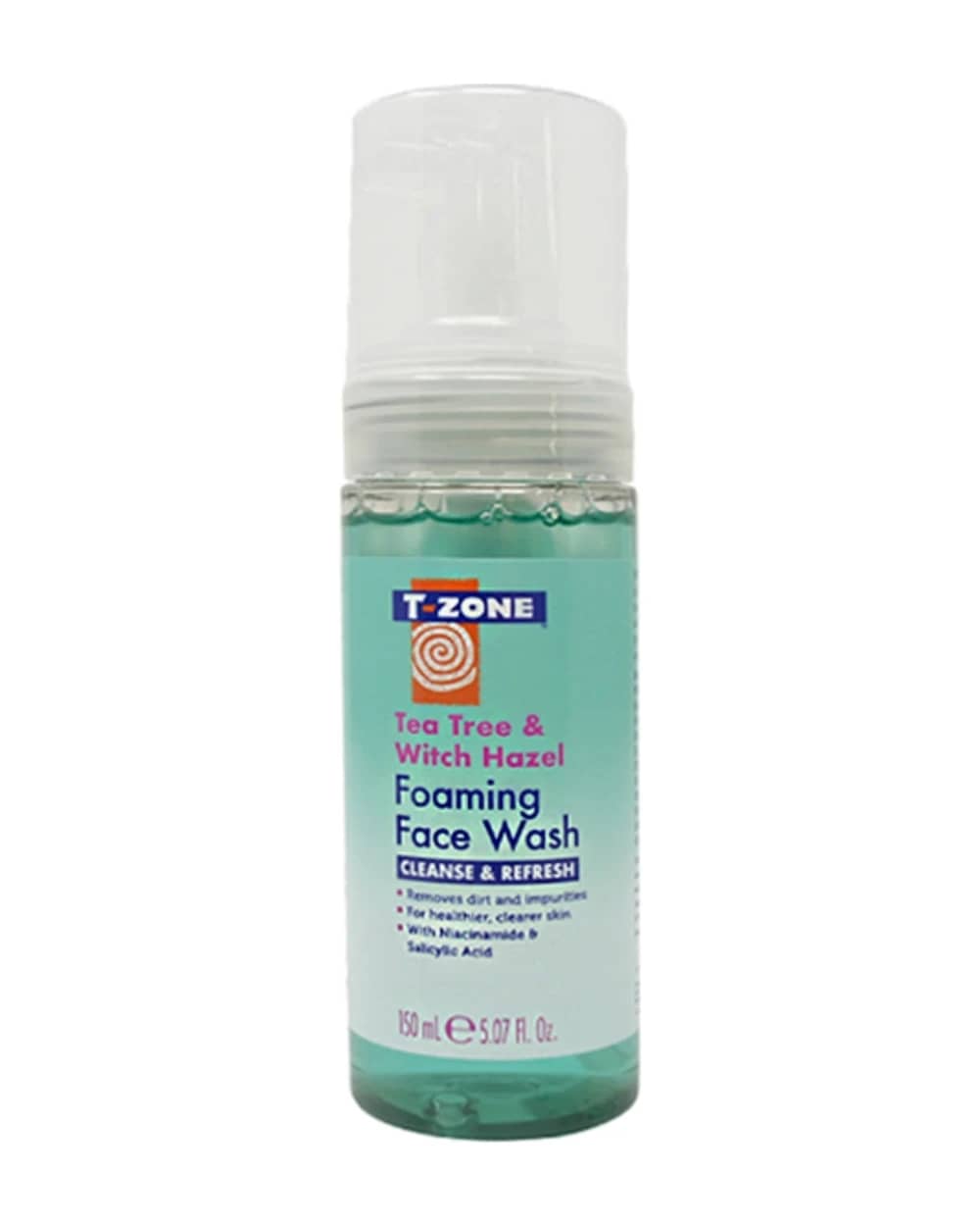 فوم شستشو صورت تی زون حاوی روغن درخت چای 150ml