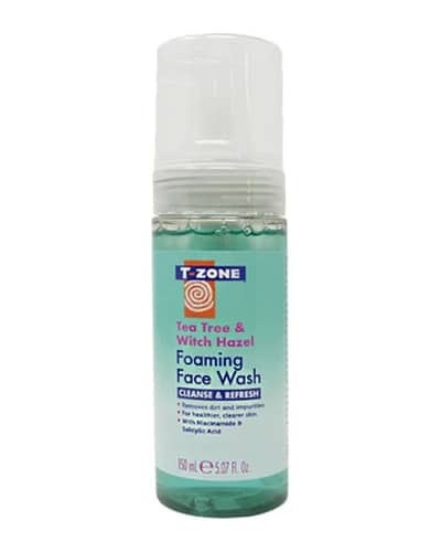 فوم شستشو صورت تی زون حاوی روغن درخت چای 150ml