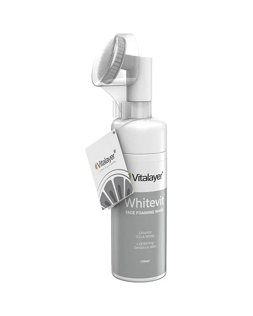 فوم شستشوی پوست های کدر و مستعد لک Whitevit ویتالیر 150ml