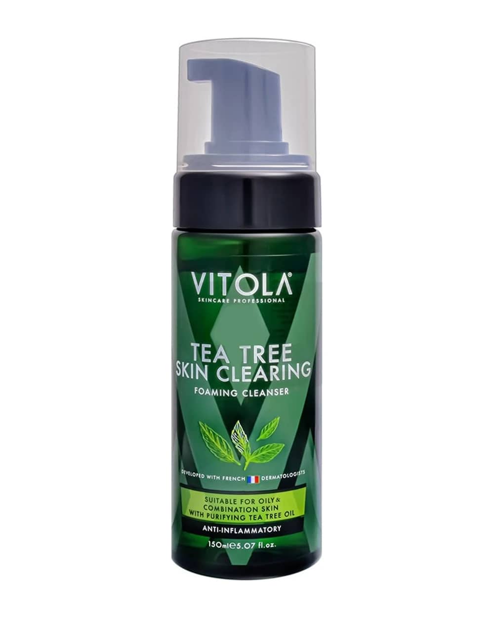 فوم شستشوی پوست چرب و مختلط Tea Tree ویتولا 150ml