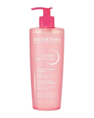 ژل فوم شستشوی پوست حساس Sensibio بایودرما حجم 500ml