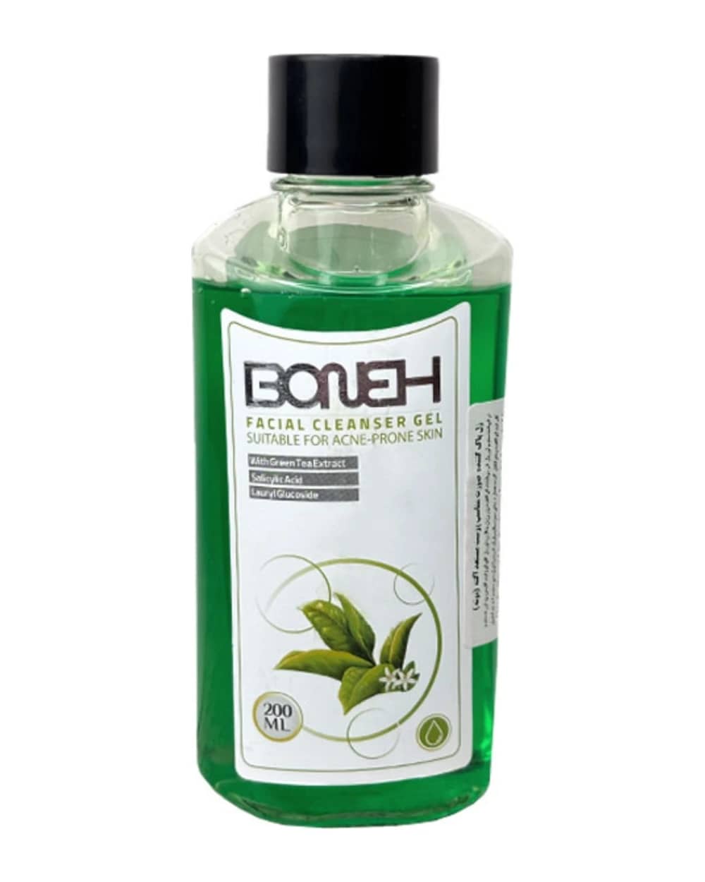 ژل شستشو پوست مستعد آکنه چای سبز بونه 200ml
