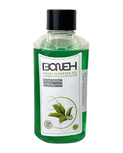 ژل شستشو پوست مستعد آکنه چای سبز بونه 200ml