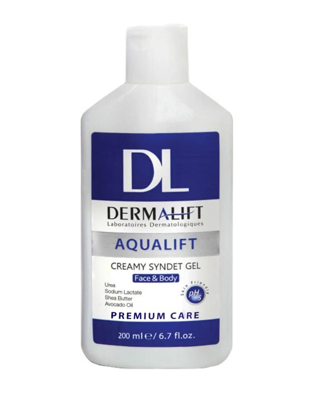 ژل شستشو غیر صابونی کرمدار درمالیفت 200ml
