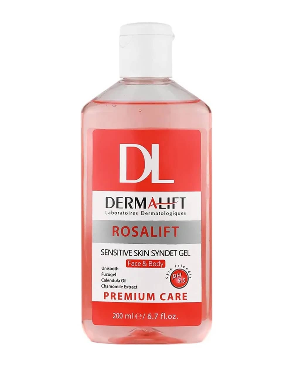 ژل شستشو غیر صابونی درمالیفت پوست حساس 200ml