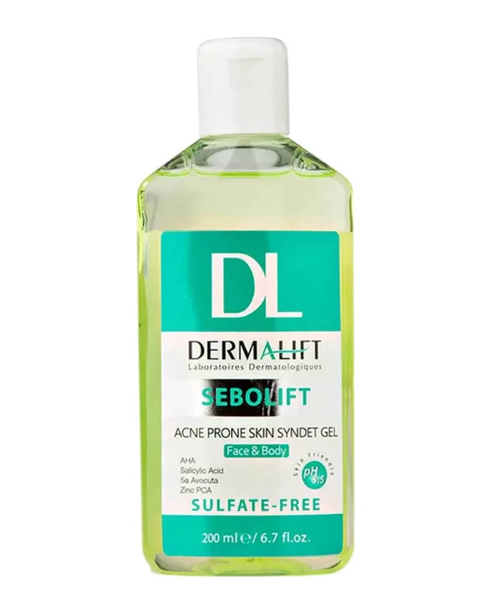 ژل شستشو غیر صابونی درمالیفت پوست چرب و جوشدار 200ml