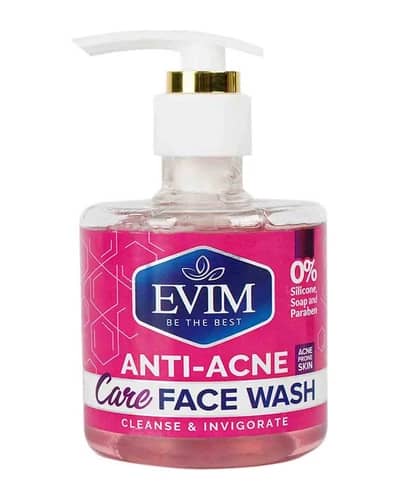 ژل شستشو ضد جوش و آکنه ایویم 250ml