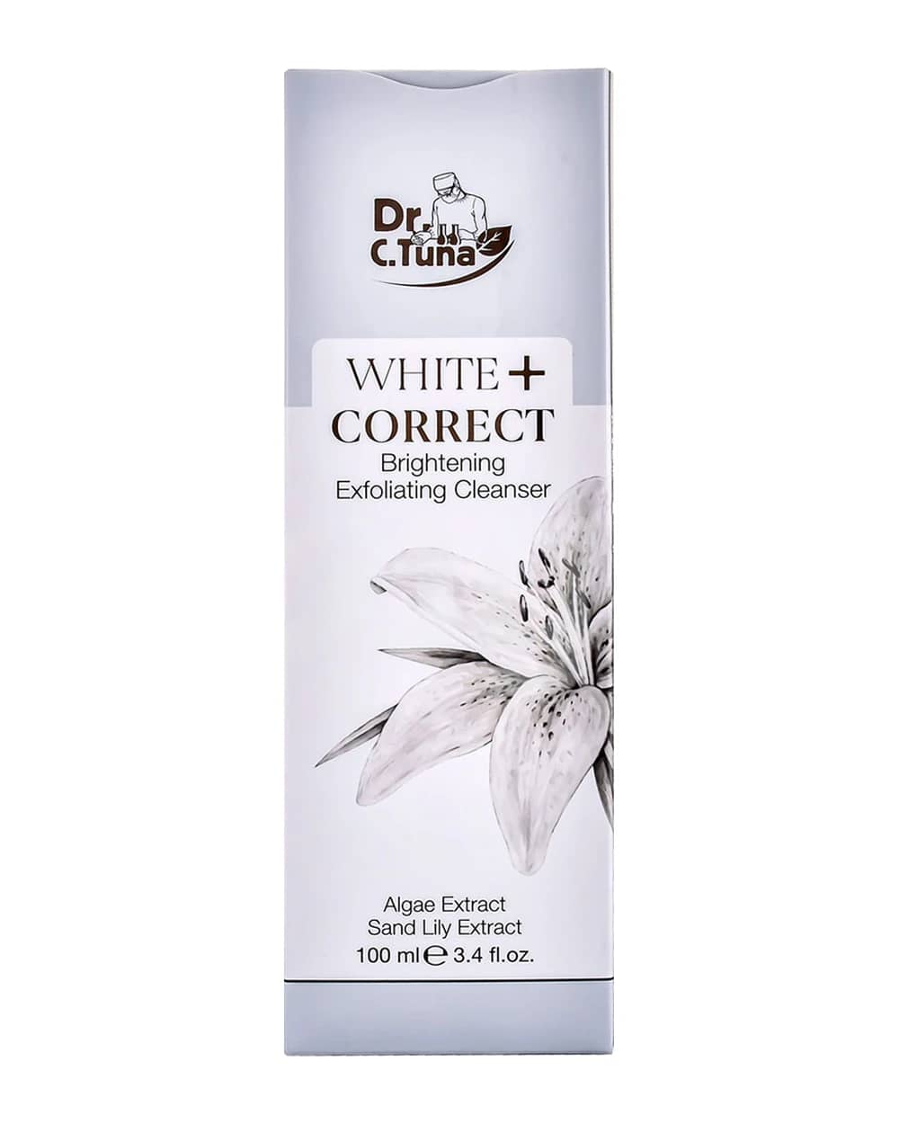 ژل شستشو لایه بردار و روشن کننده دکتر سی تونا فارماسی 100ml