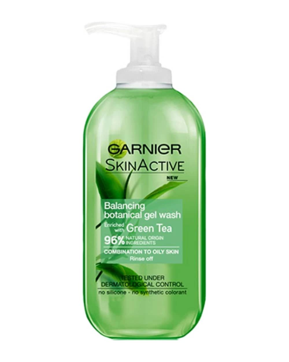 ژل شوینده پوست چرب عصاره چای سبز بوتانیکال گارنیه 200ml