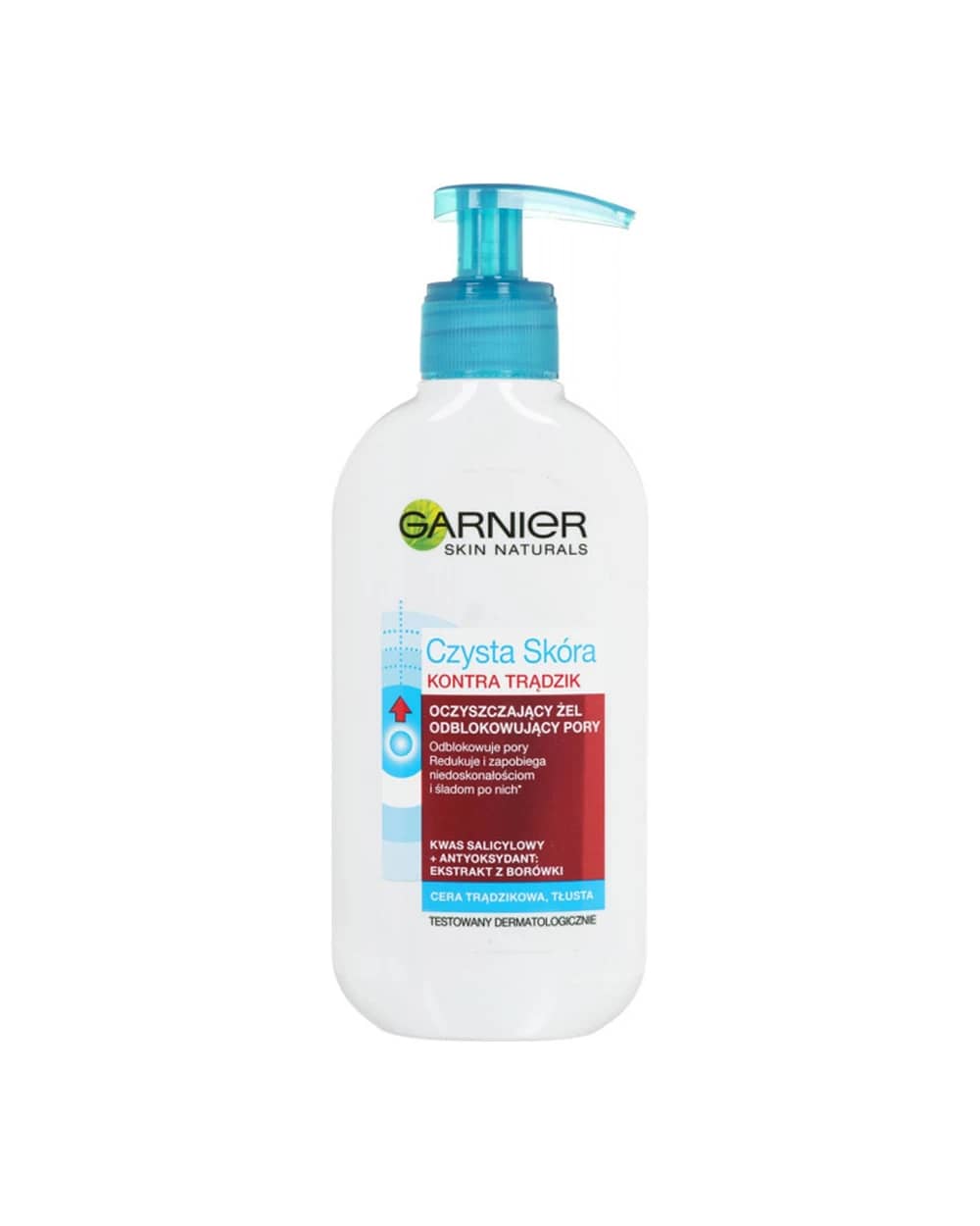 ژل شستشو و کوچک کننده منافذ صورت Czysta Skora گارنیه 200ml