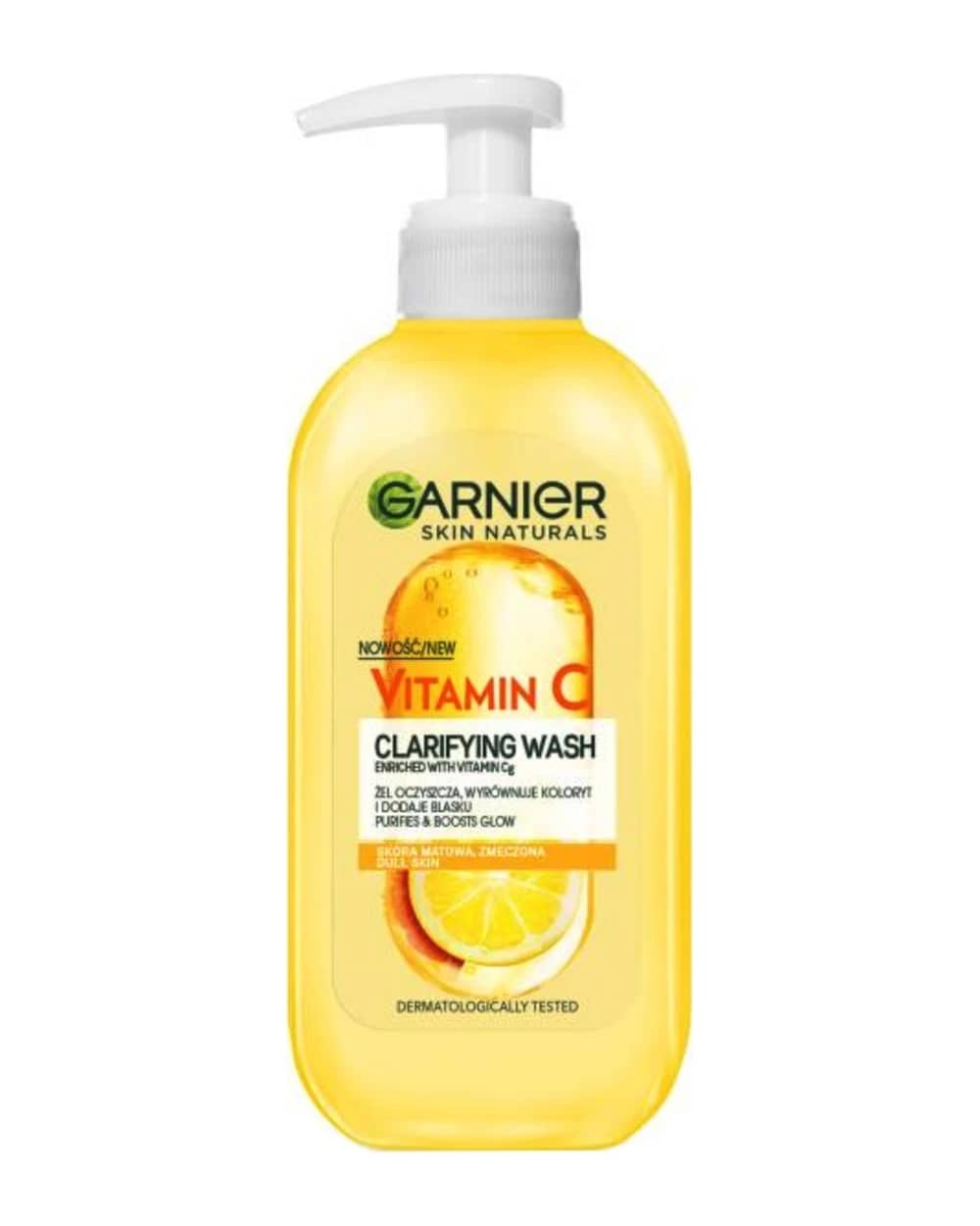ژل شستشو ویتامین سی گارنیه 200ml