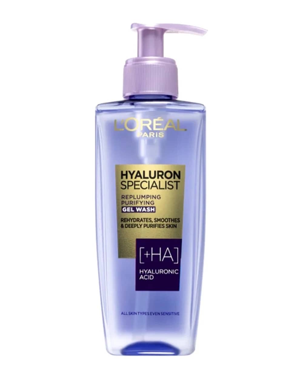 ژل شستشوی صورت هیالورونیک اسید لورال 200ml