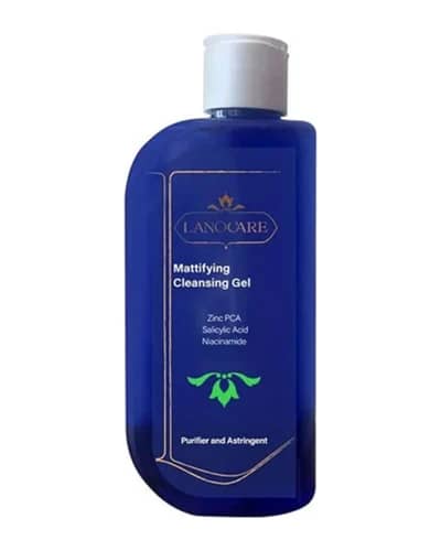 ژل شستشو صورت لانوکر پوست نرمال و خشک 200ml
