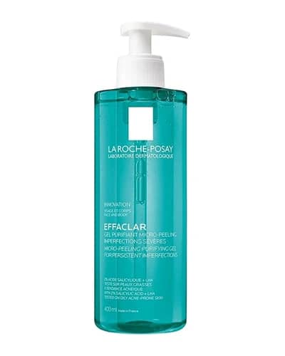 ژل شستشو و لایه بردار صورت و بدن Effaclar لاروش پوزای 400ml