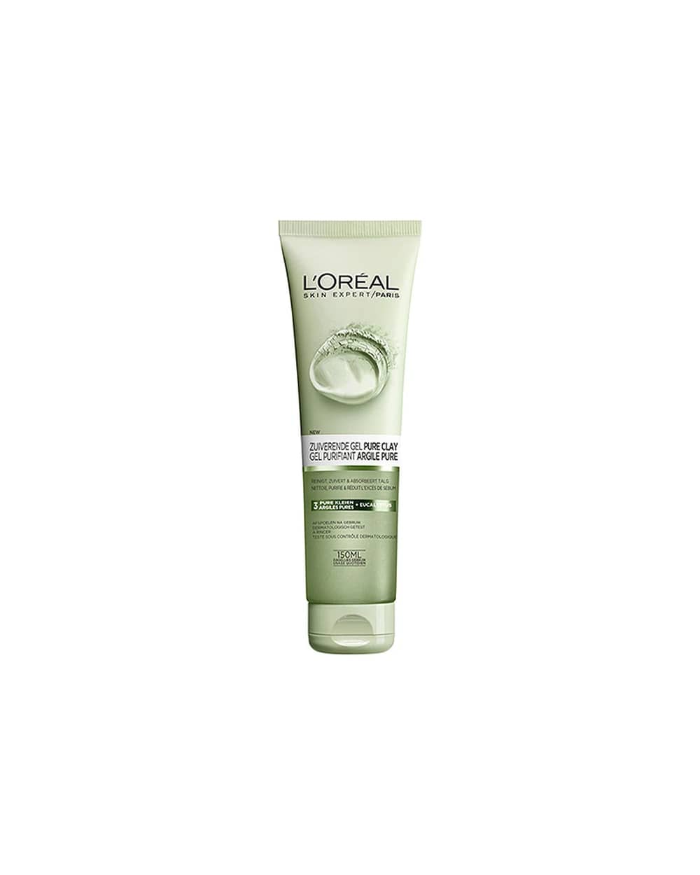 ژل شستشوی صورت خاک رس و اکالیپتوس لورال 150ml