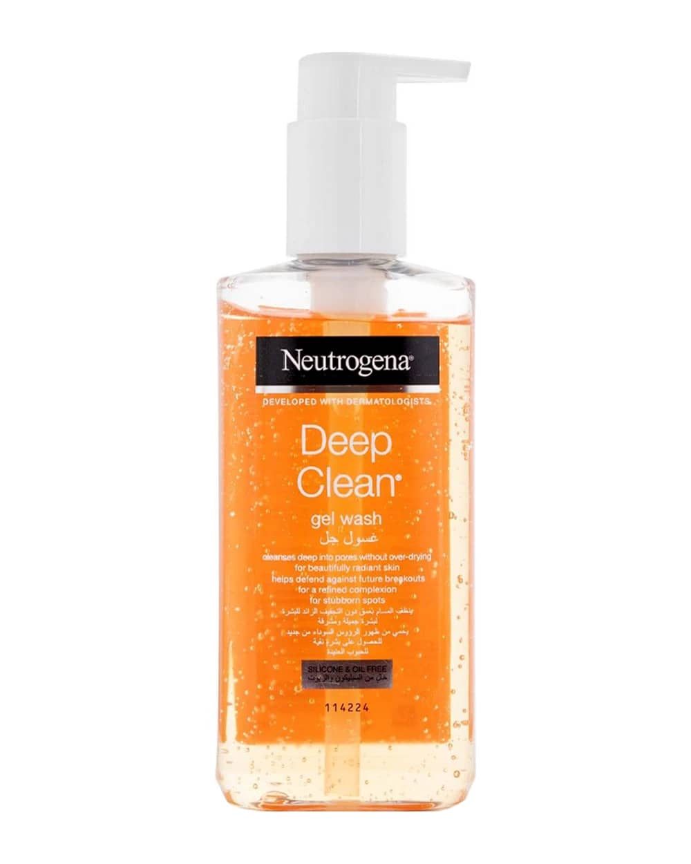 ژل شستشوی صورت Deep Clean نوتروژینا 200ml