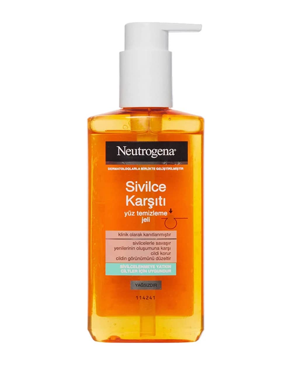 ژل شستشوی ضد جوش نوتروژینا 200ml