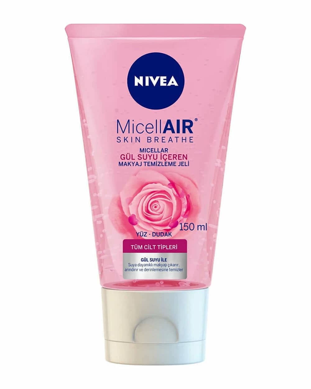 ژل شوینده آرایش میسلار گل رز نیوا 150ml