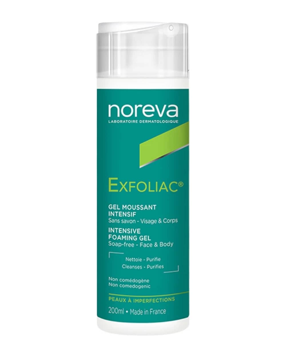 ژل شستشو صورت و بدن Exfoliac نوروا 200ml
