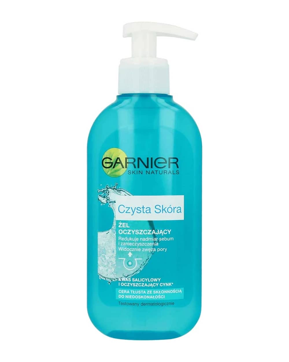 ژل شستشو پوست چرب و مختلط Czysta Skora گارنیه 200ml