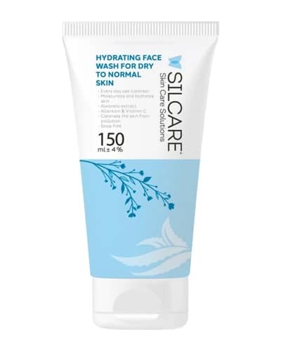 ژل شستشو آبرسان پوست نرمال و خشک سیلکر 150ml