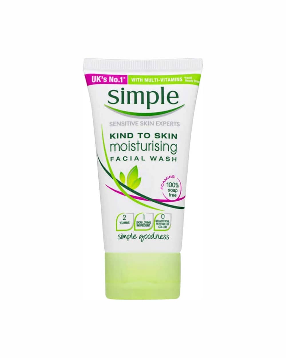 ژل شستشو پوست حساس Moisturising سیمپل 50ml