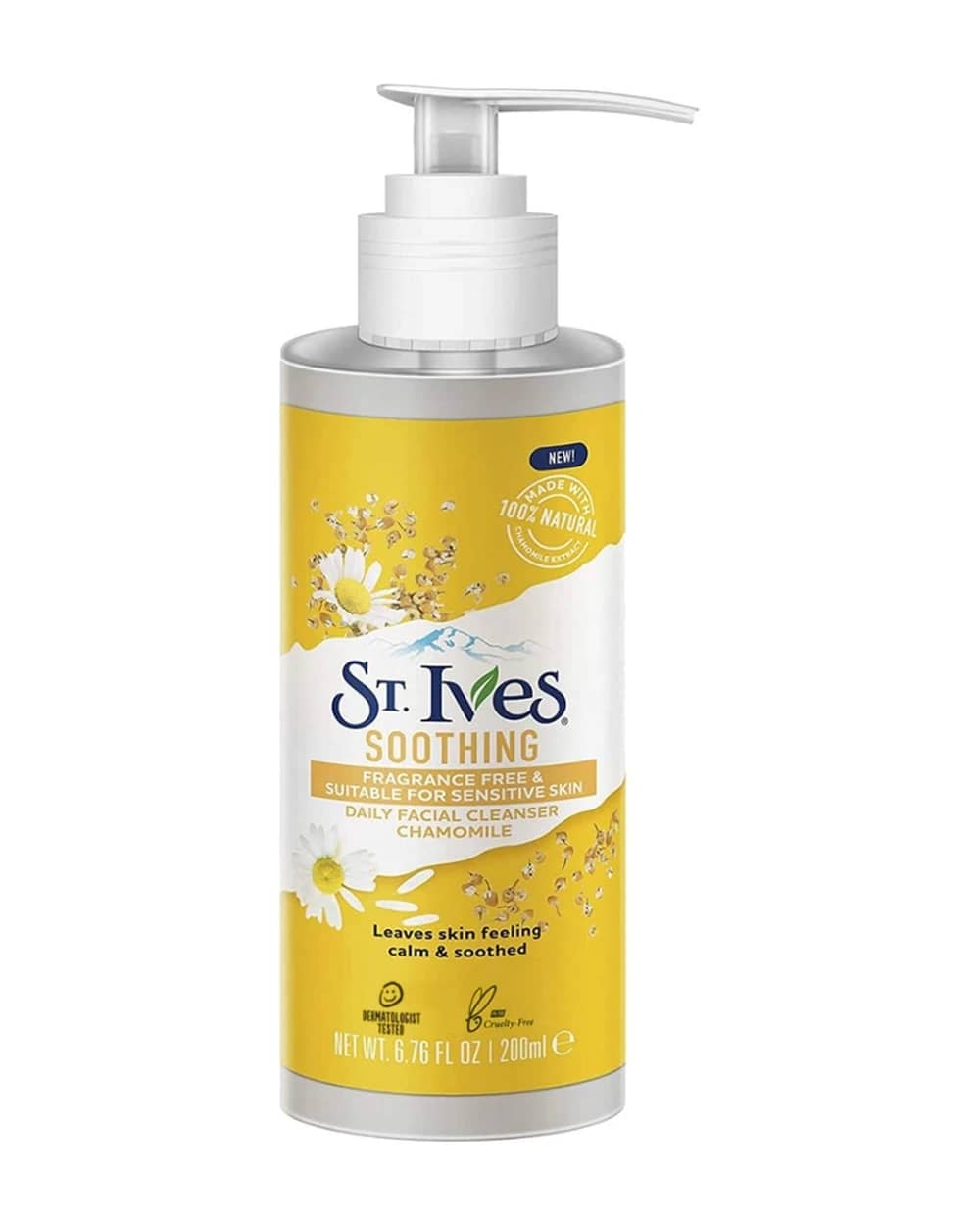 ژل شستشو تسکین دهنده بابونه Soothing سینت ایوز 200ml