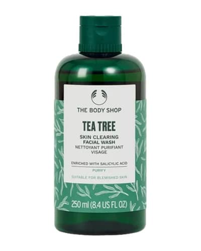 ژل شستشو پوست چرب Tea Tree بادی شاپ 250ml