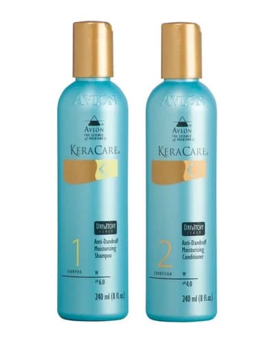 KeraCare shampoo e balsamo per cuoio capelluto secco e pruriginoso