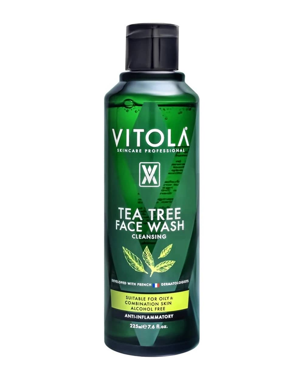 ژل شستشوی پوست چرب و مختلط Tea Tree ویتولا 225ml