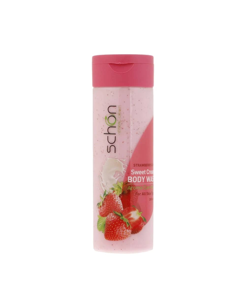 شامپو بدن کرمی شیر توت فرنگی شون 300ml