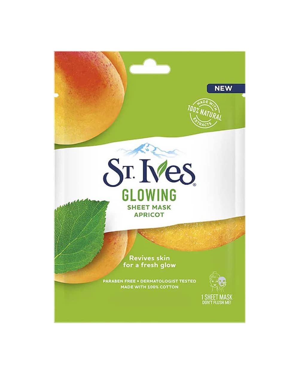 ماسک نقابی عصاره زردآلو Glowing سینت ایوز