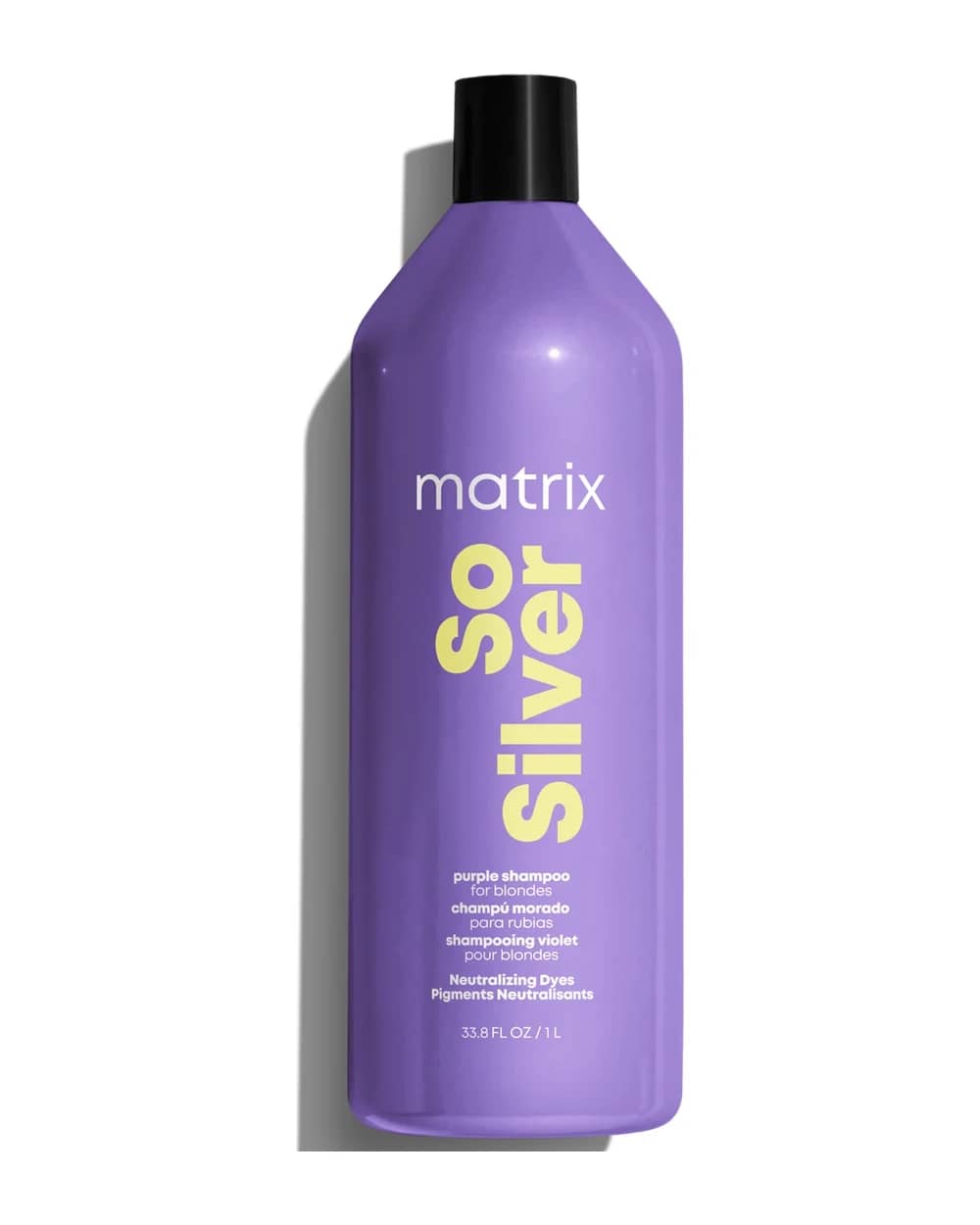 Matrix Total Results So Silver Purple Shampoo for Toning Blondes, Greys and Silvers 1000ml
