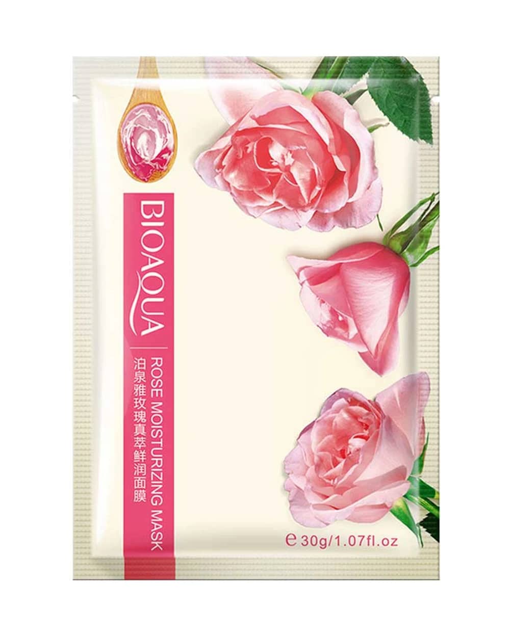 ماسک نقابی عصاره گل رز بایوآکوا