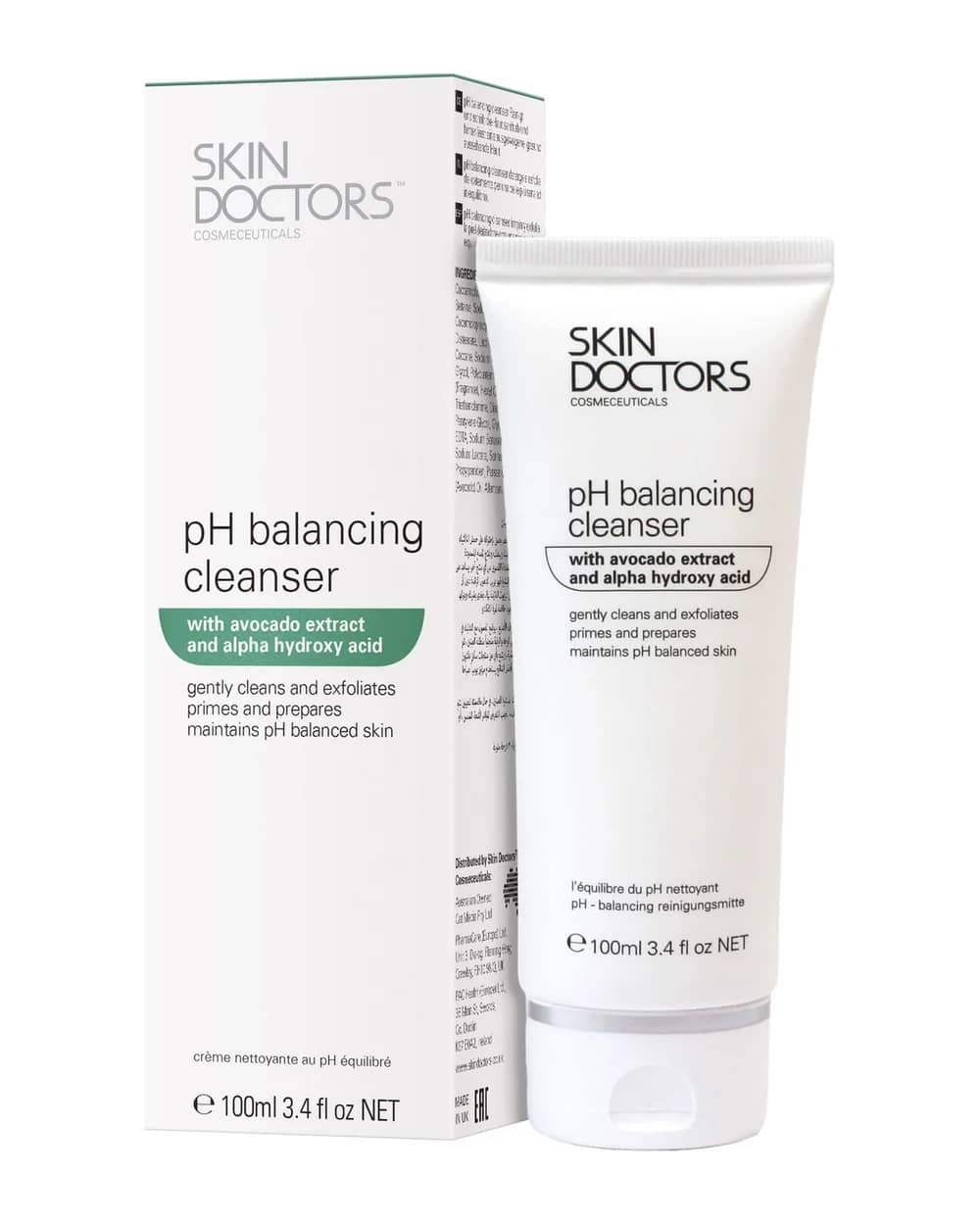 Skin Doctors detergente viso equilibrante del pH 100 ml