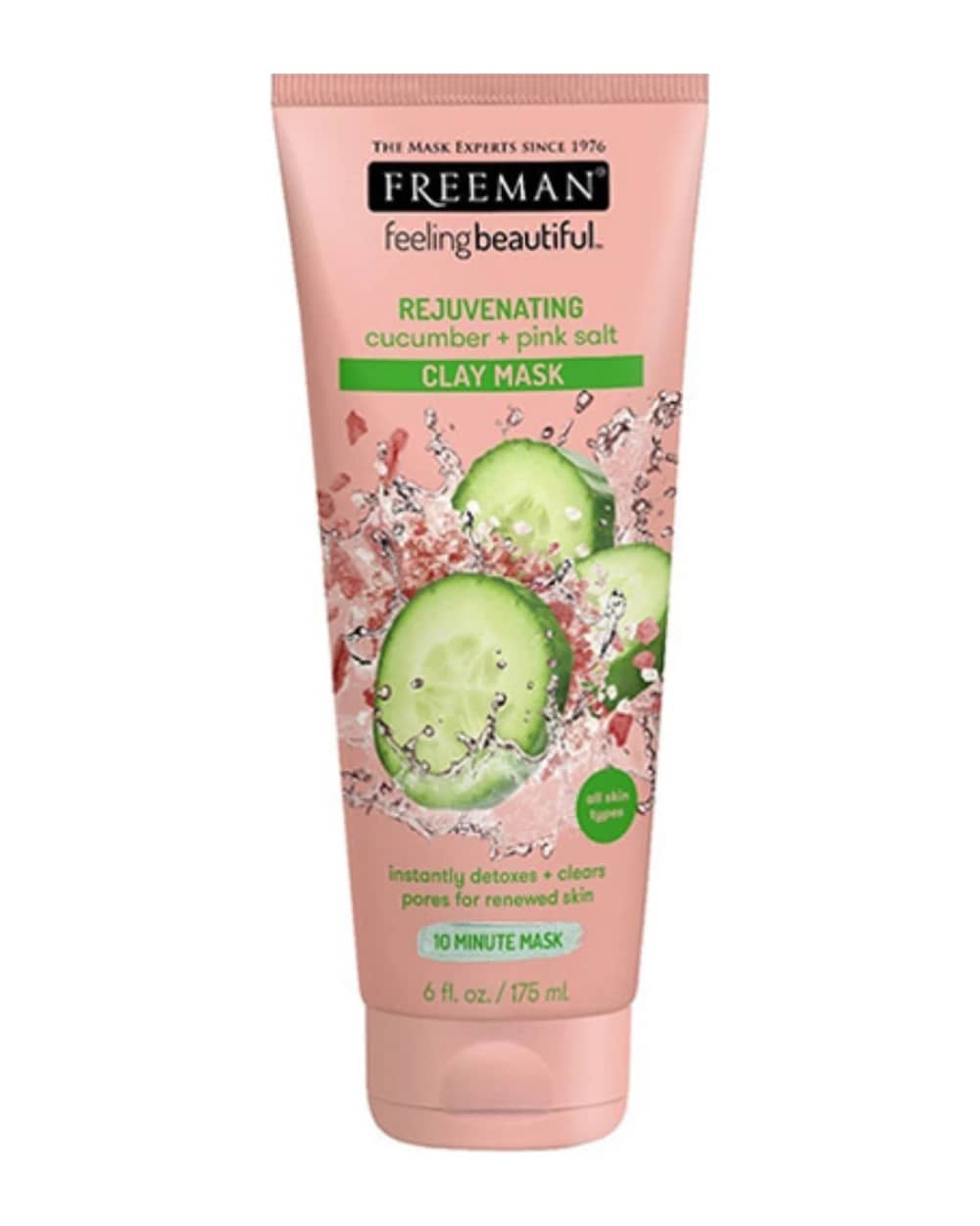 ماسک صورت خیار و نمک صورتی فریمن 175ml