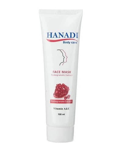 ماسک صورت عصاره انار هانادی 100ml