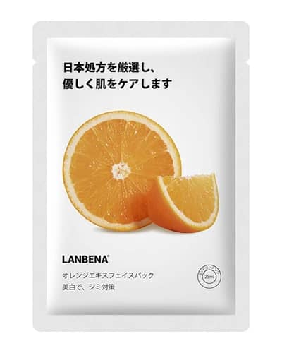 ماسک نقابی عصاره پرتقال لانبنا 25ml