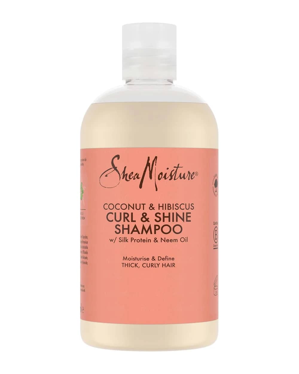 Shea Moisture Curl & Shine shampoo cocco e ibisco 379 ml