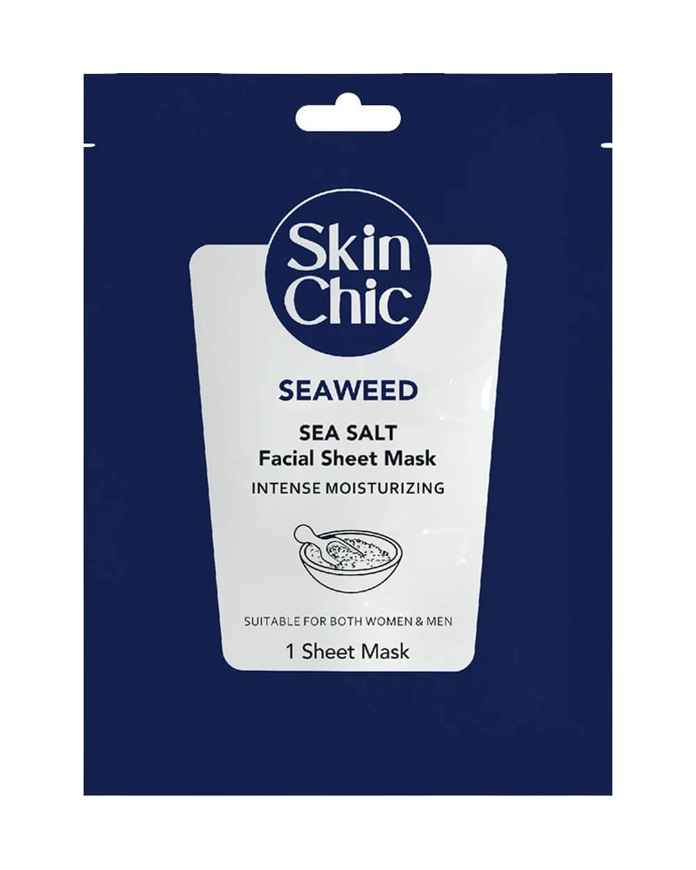 ماسک صورت جلبک دریایی اسکین شیک حاوی عصاره نمک دریایی 18ml