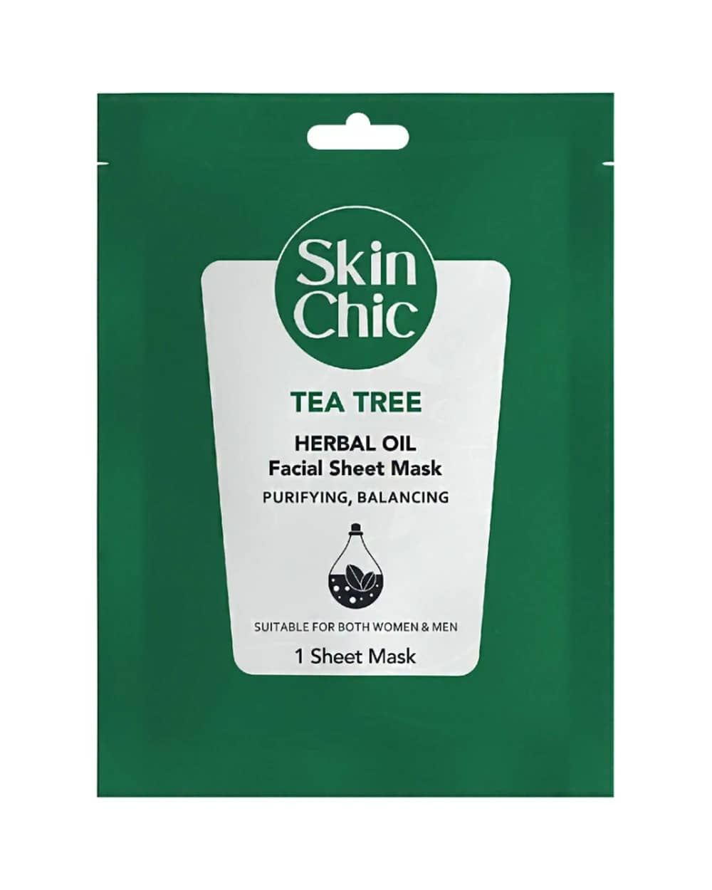 ماسک صورت درخت چای اسکین شیک حاوی روغن هربال 18ml