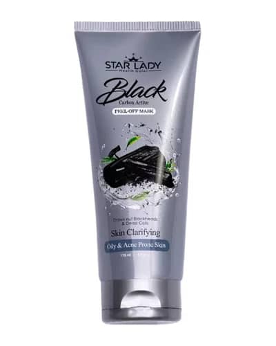 ماسک پیل آف استار لیدی حاوی کربن فعال 175ml