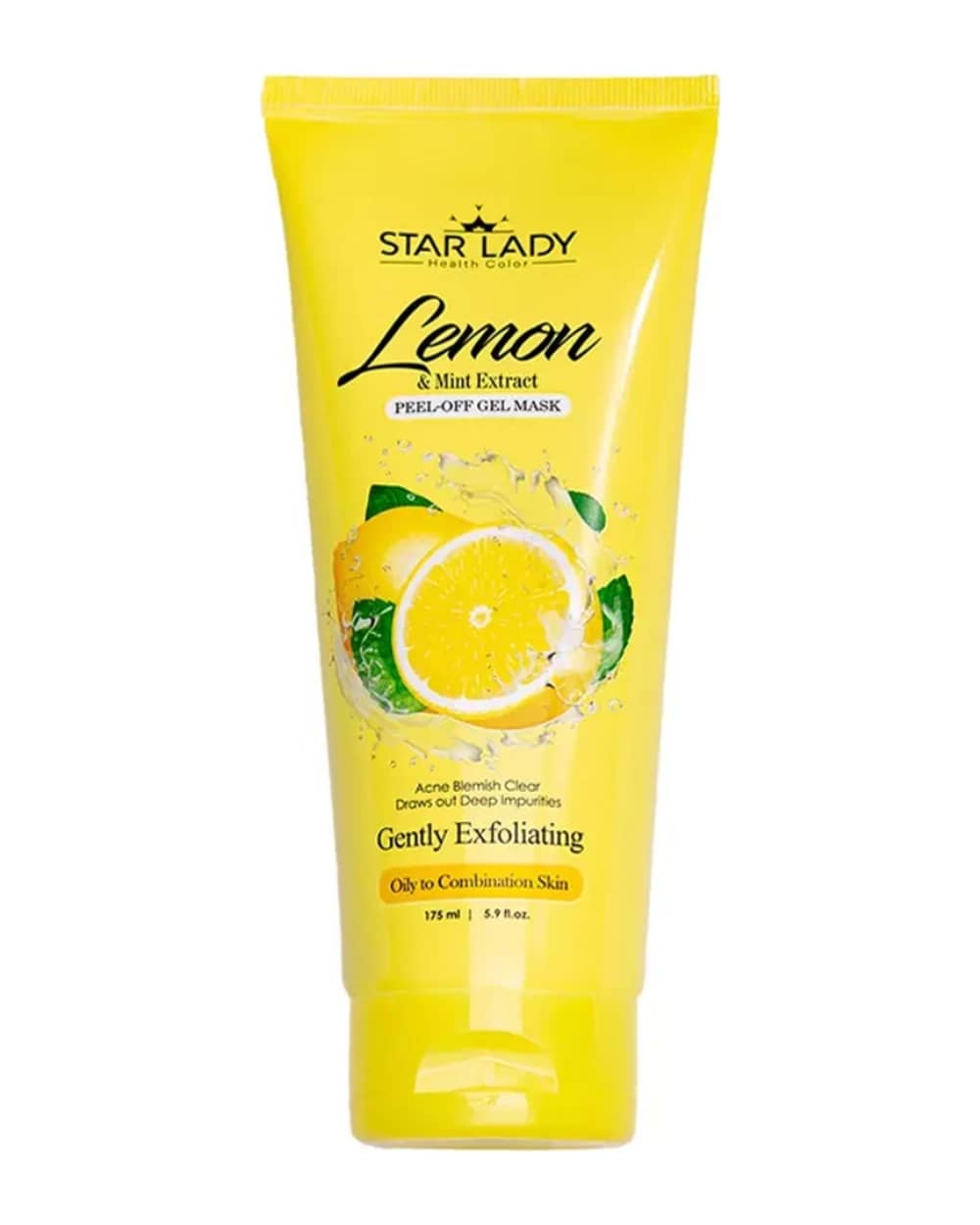 ژل ماسک پیل آف استار لیدی حاوی عصاره لیمو ونعنا 175ml