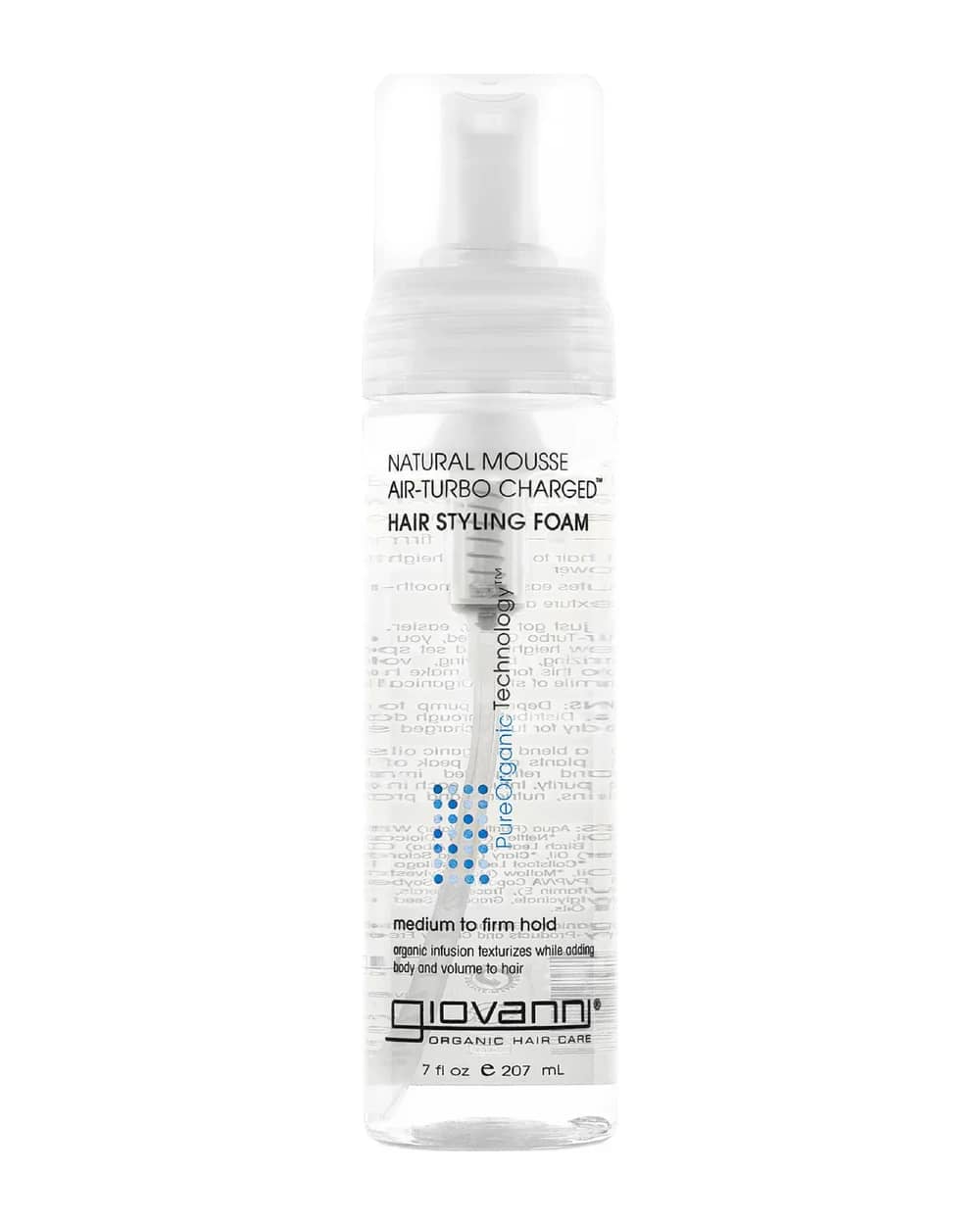 Giovanni Mousse Air-Turbo Charged Schiuma per lo Styling 207 ml