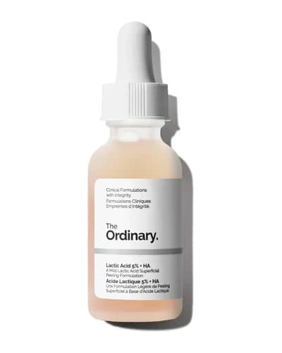 The Ordinary Lactic Acid 5% + HA 2% Superficial Peeling Formulation 30 ml