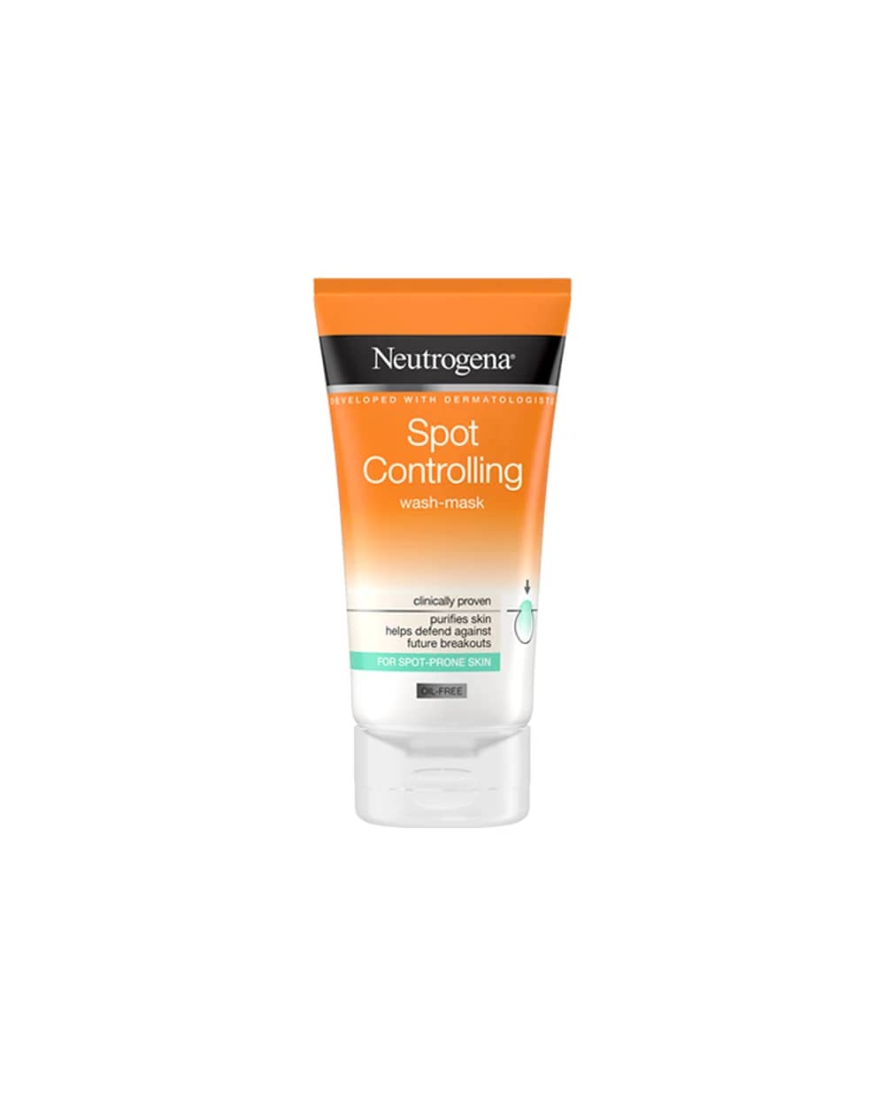ماسک و شوینده صورت Spot Controlling نوتروژینا 150ml