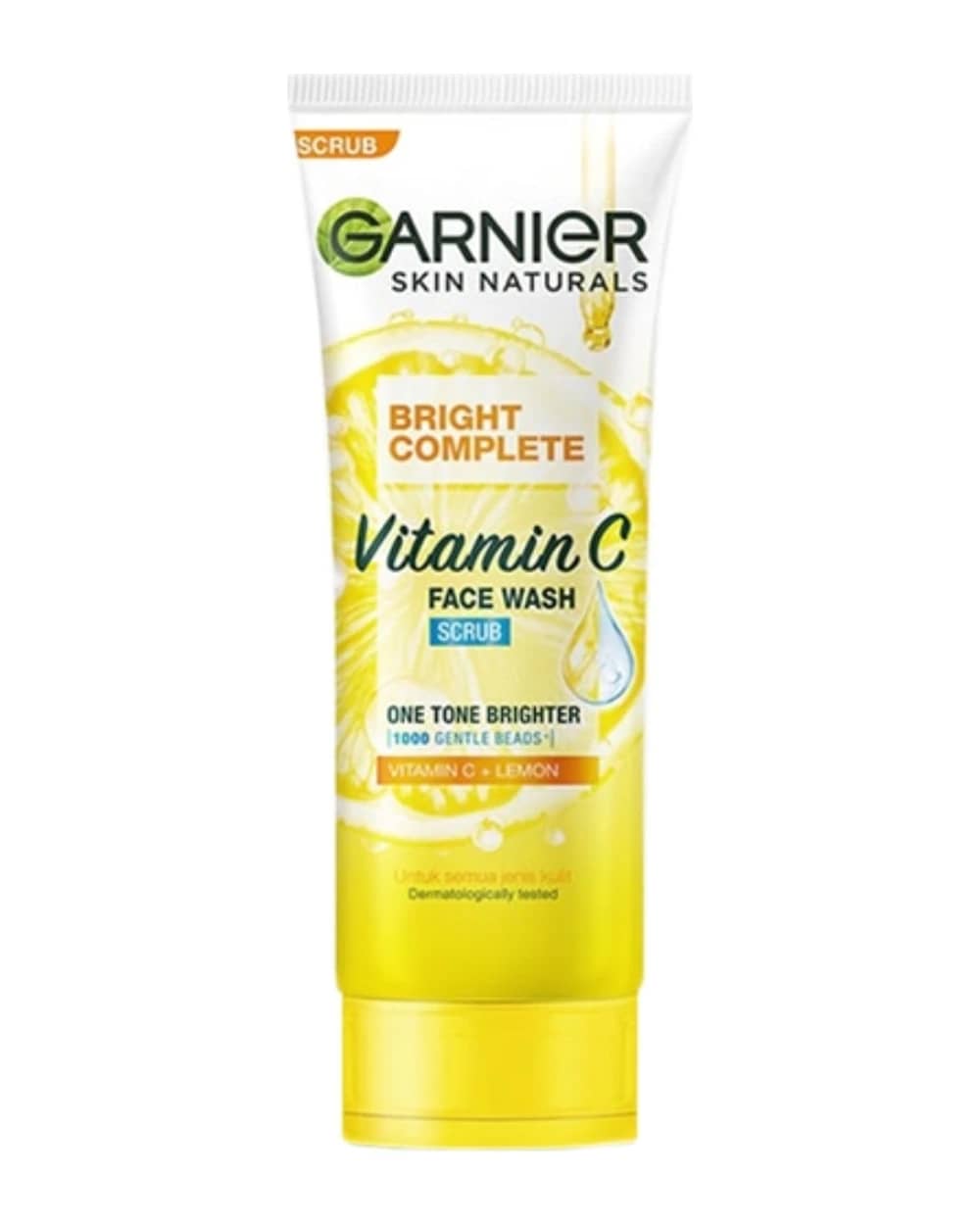 شوینده اسکرابی صورت ویتامین سی گارنیه 100ml