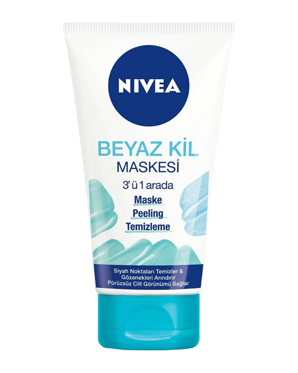 ماسک سه کاره خاک رس سفید نیوا 150ml