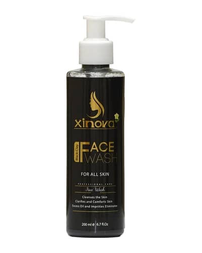ژل شستشو و ماسک لایه بردار زغالی ژینووا 200ml